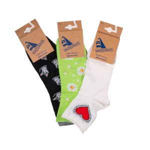 Donna caviglia fantasia "Variante 1" (3 paia)